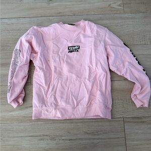 Pink Graphic Sweatshirt